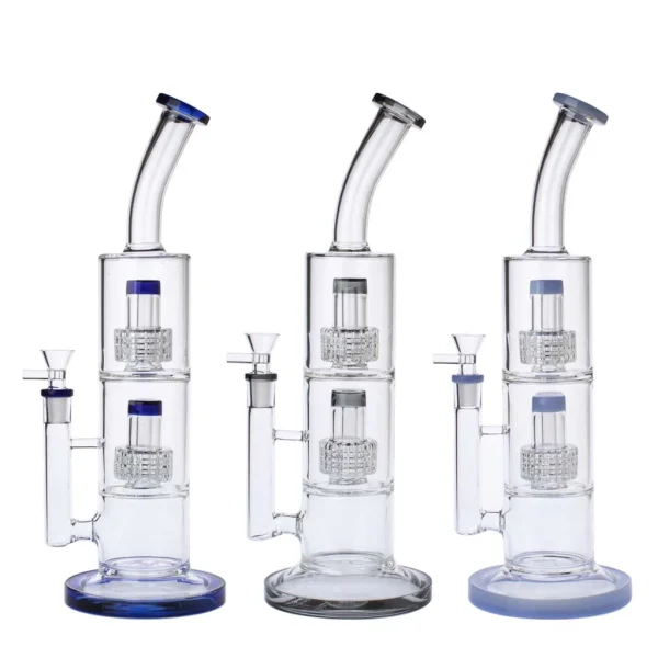Double Matrix Chambers Water Pipe